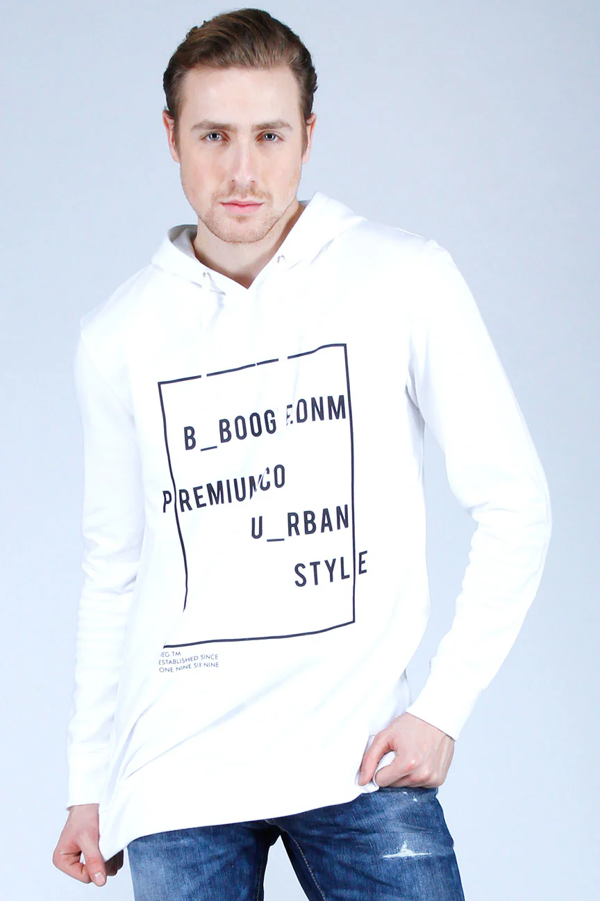 Sweater Hoodie Absolute Leisure Offwhite