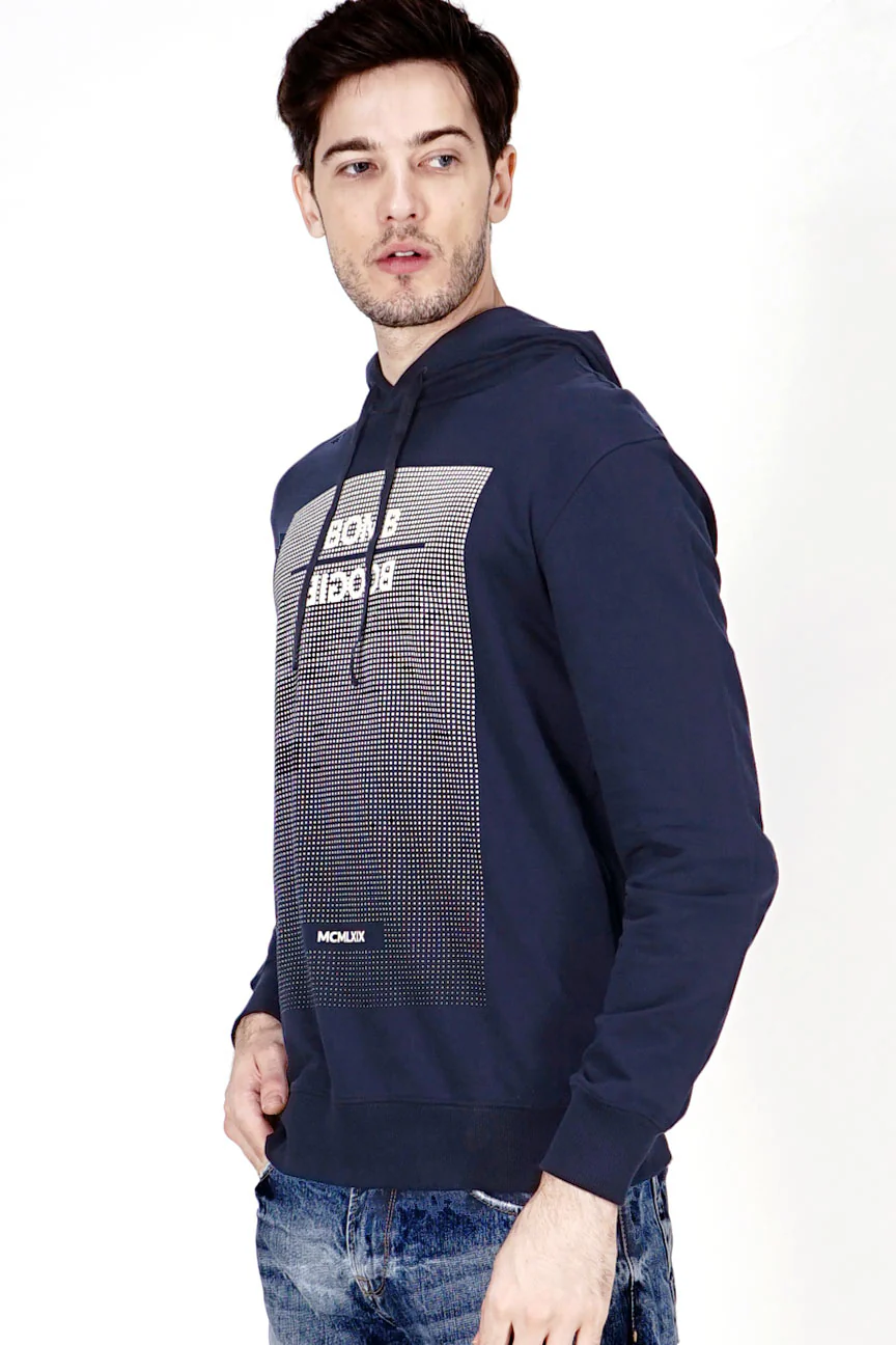 Sweater Hoodie Alma Navy - Image 2