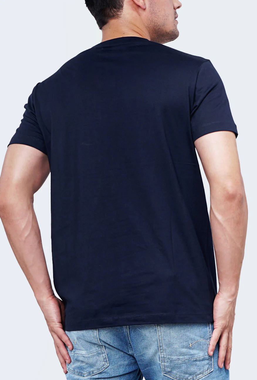 T-Shirt Lengan Pendek Arsein Dark Navy - Image 5