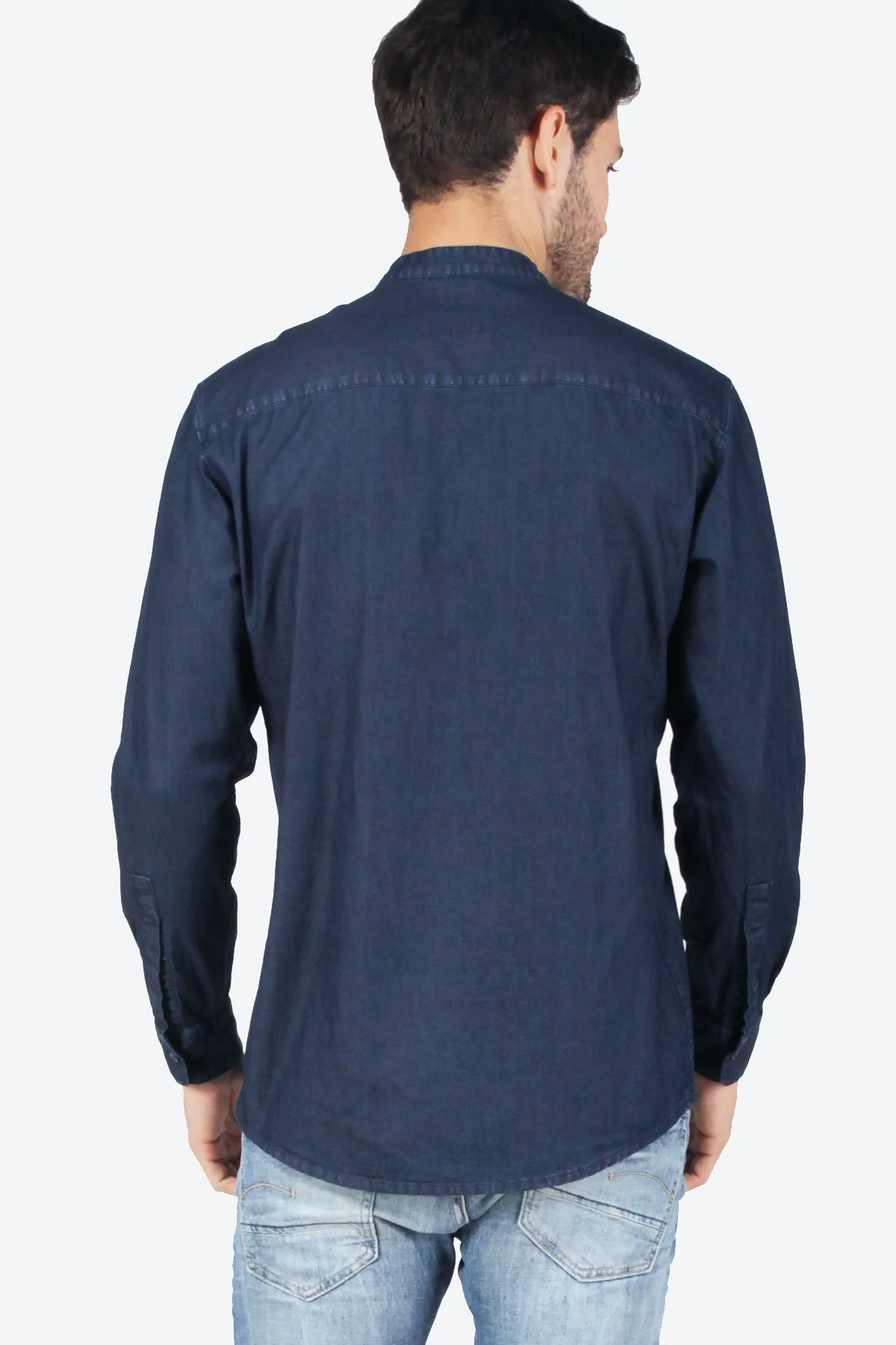 Kemeja Koko Aztec Dark Blue Regular - Image 4
