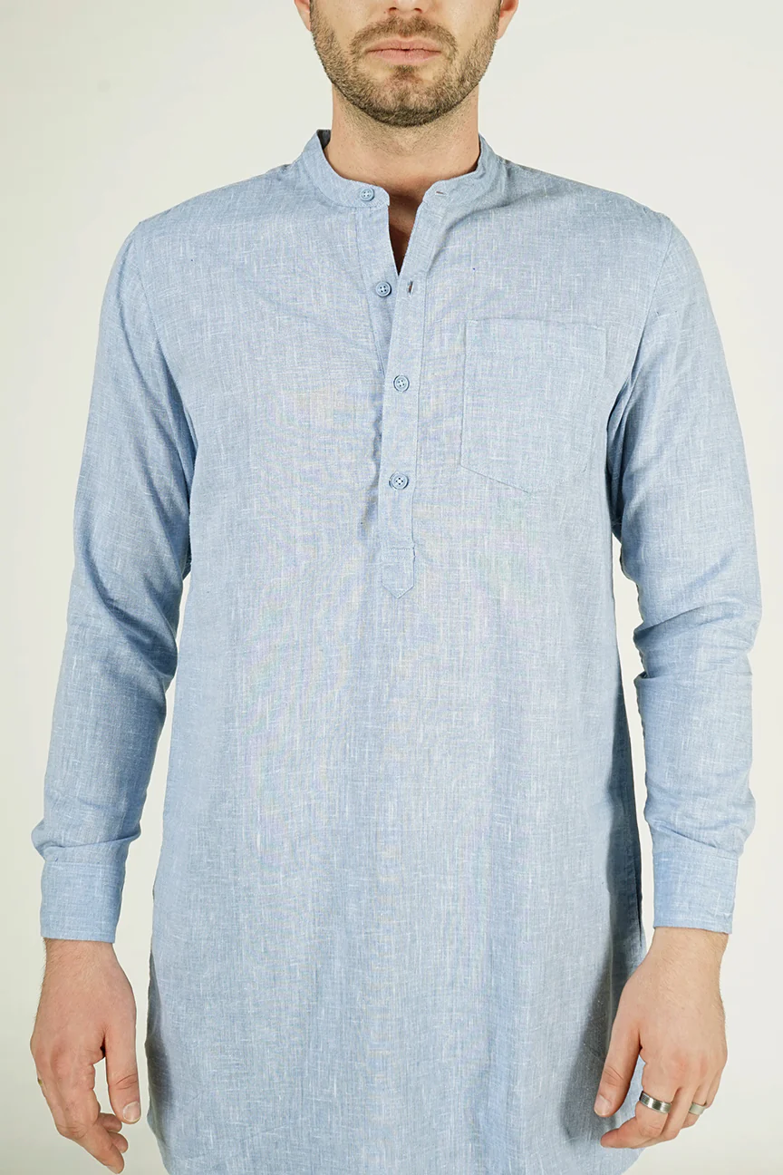 Kemeja Koko Bluenote Blue Regular - Image 3