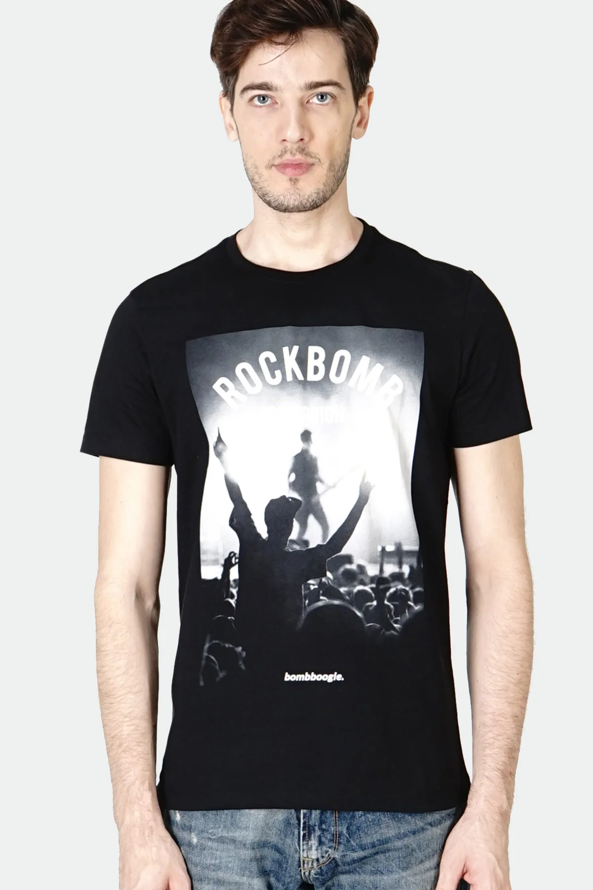 T-Shirt Lengan Pendek Bolter Black