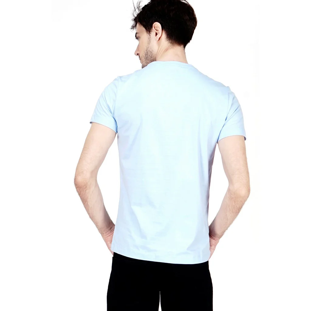 T-Shirt Lengan Pendek Deckenn Baby Blue - Image 3