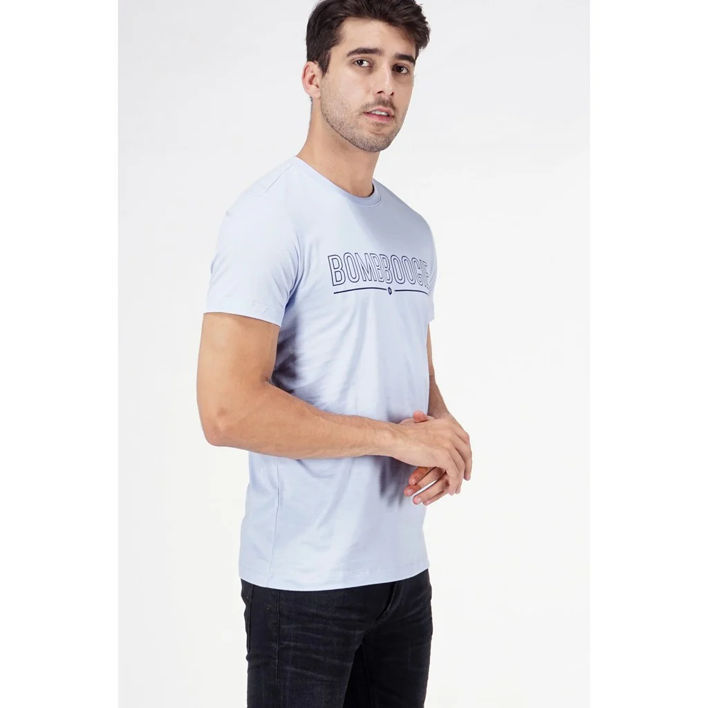 Bombboogie Franera Light Blue Tee 12A22B4LL - Image 2