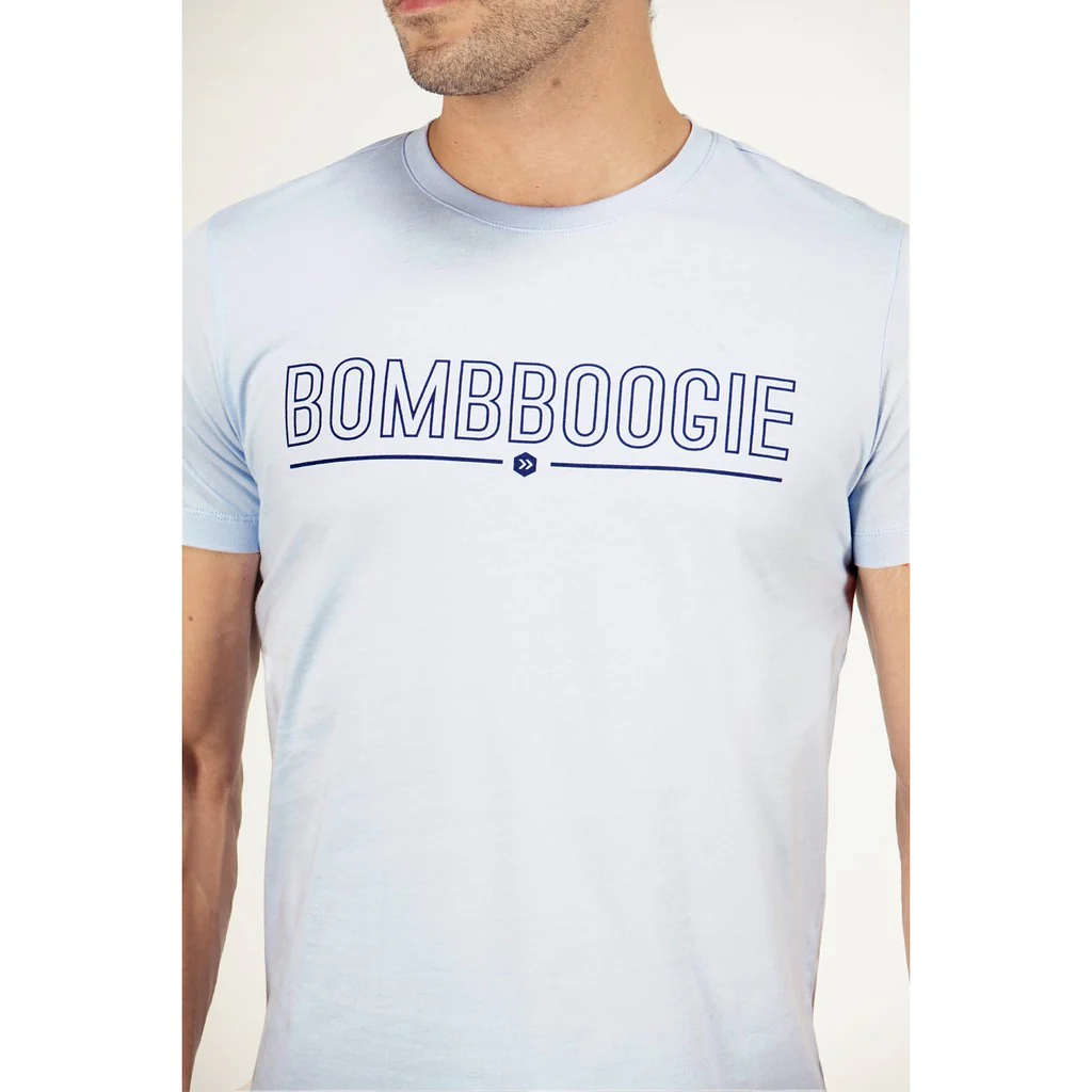 Bombboogie Franera Light Blue Tee 12A22B4LL - Image 4
