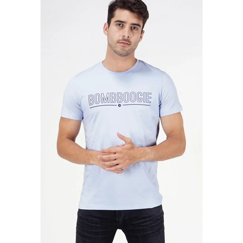 Bombboogie Franera Light Blue Tee 12A22B4LL - Image 7