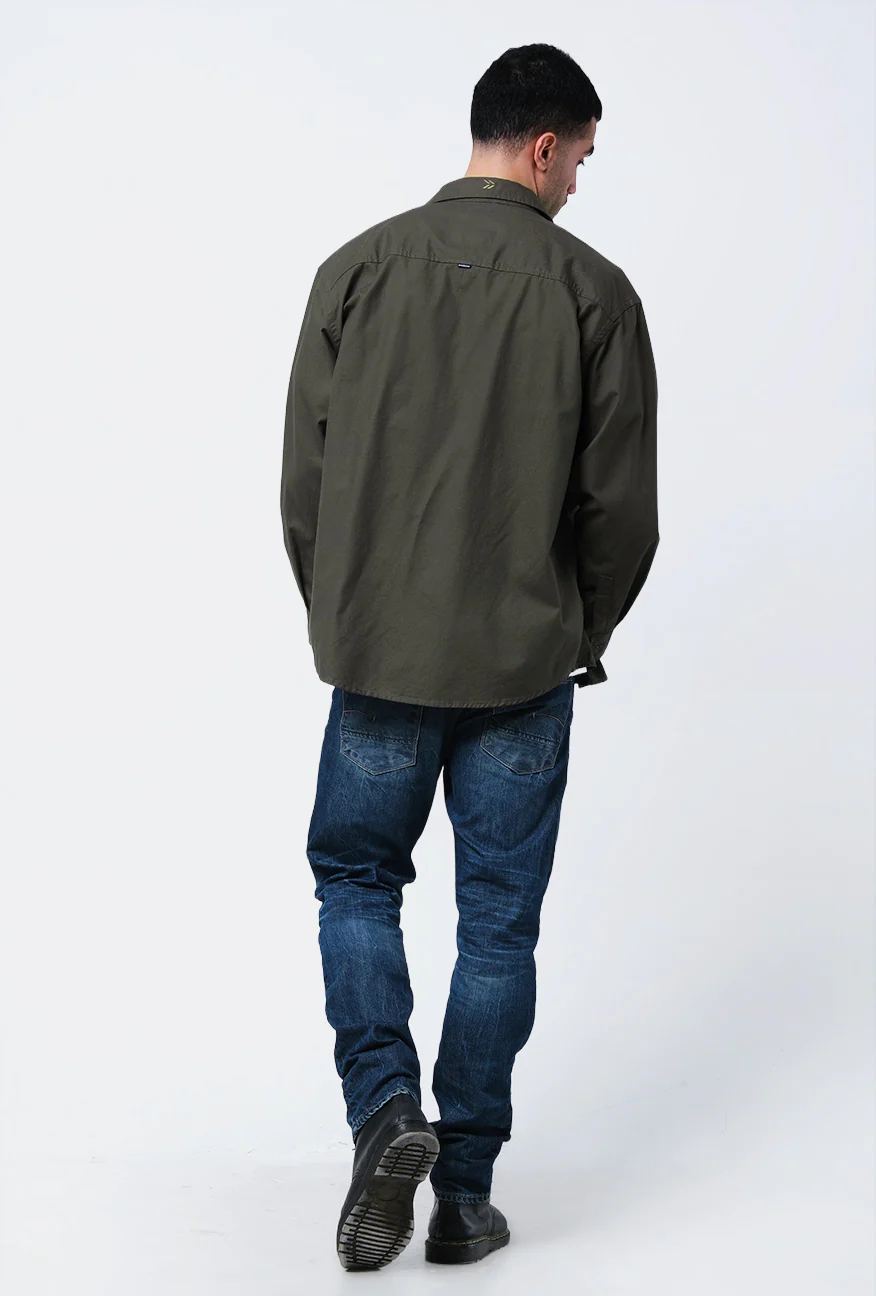 Jaket Lengan Panjang Regular Clayton Army - Image 5