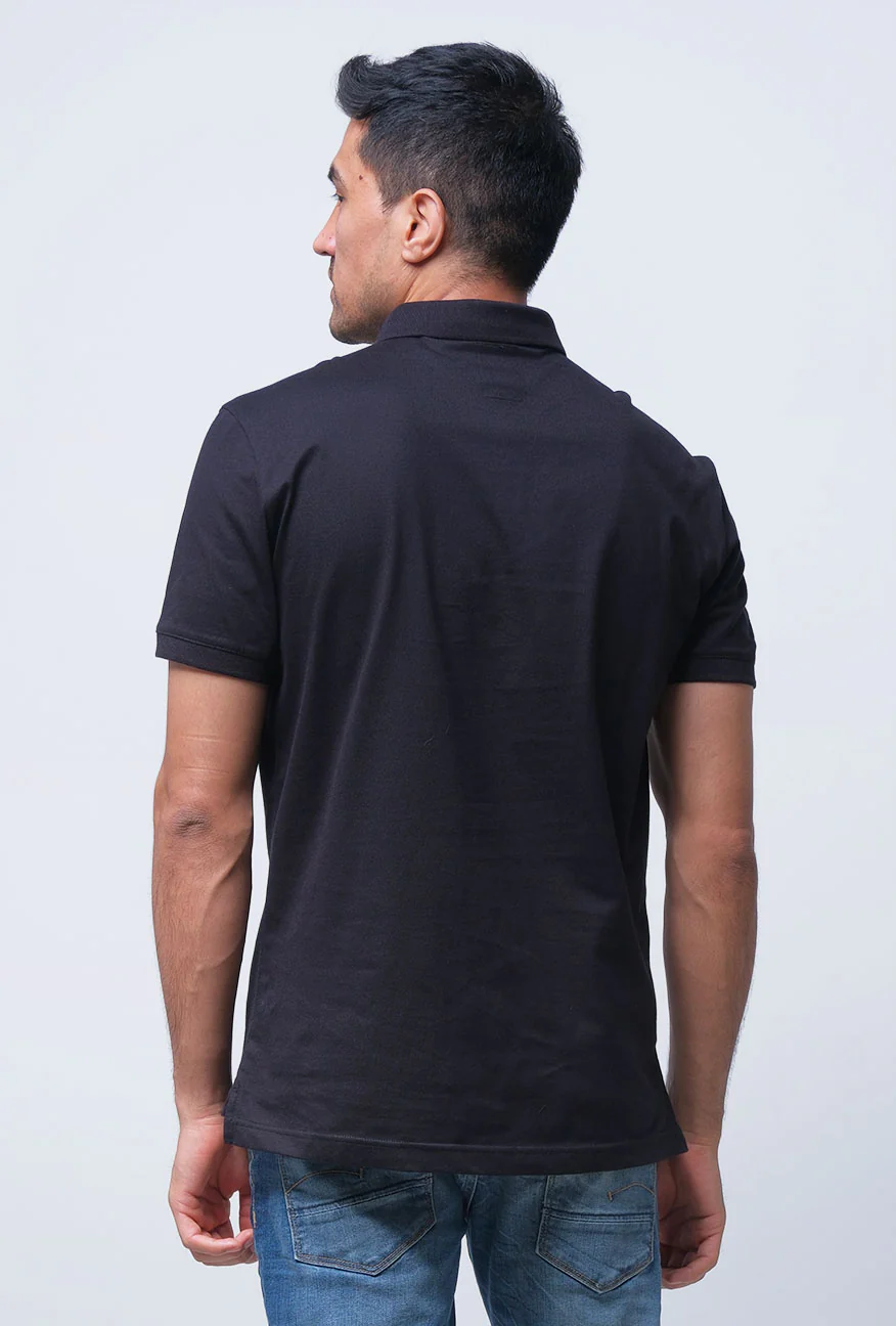 Polo Shirt Riskgoner Black - Image 3