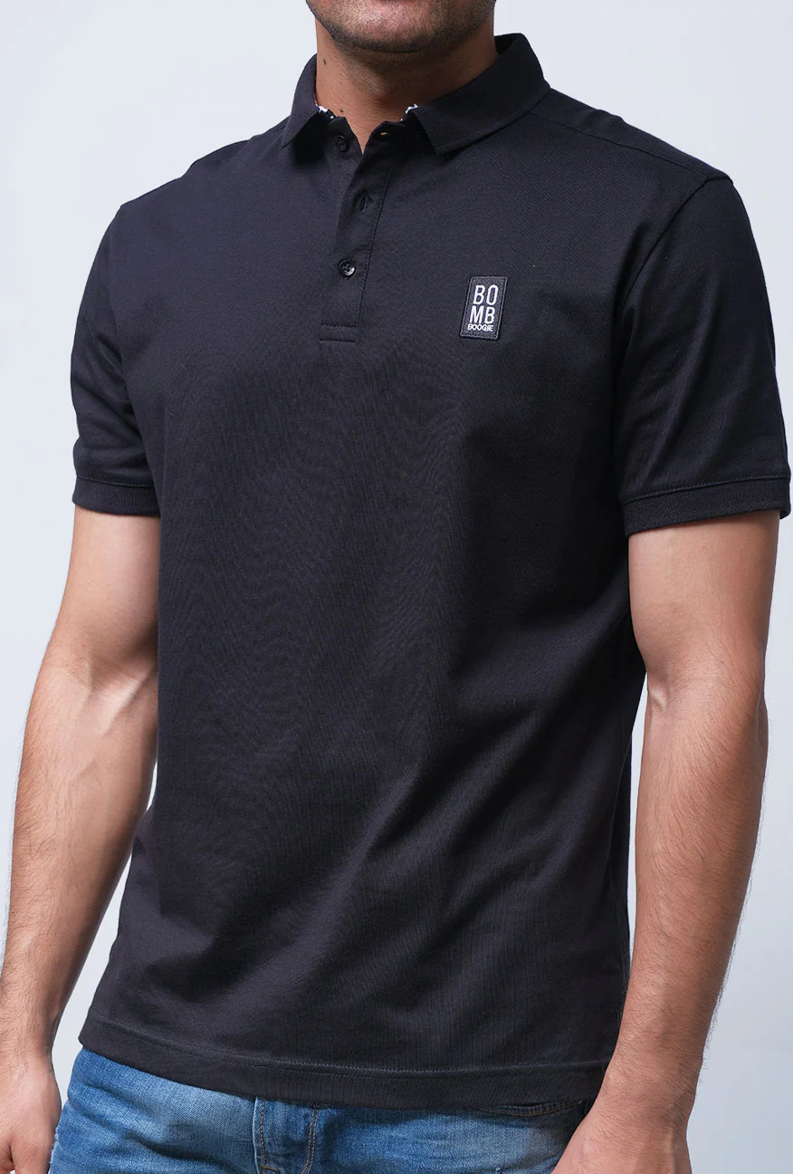 Polo Shirt Riskgoner Black - Image 4