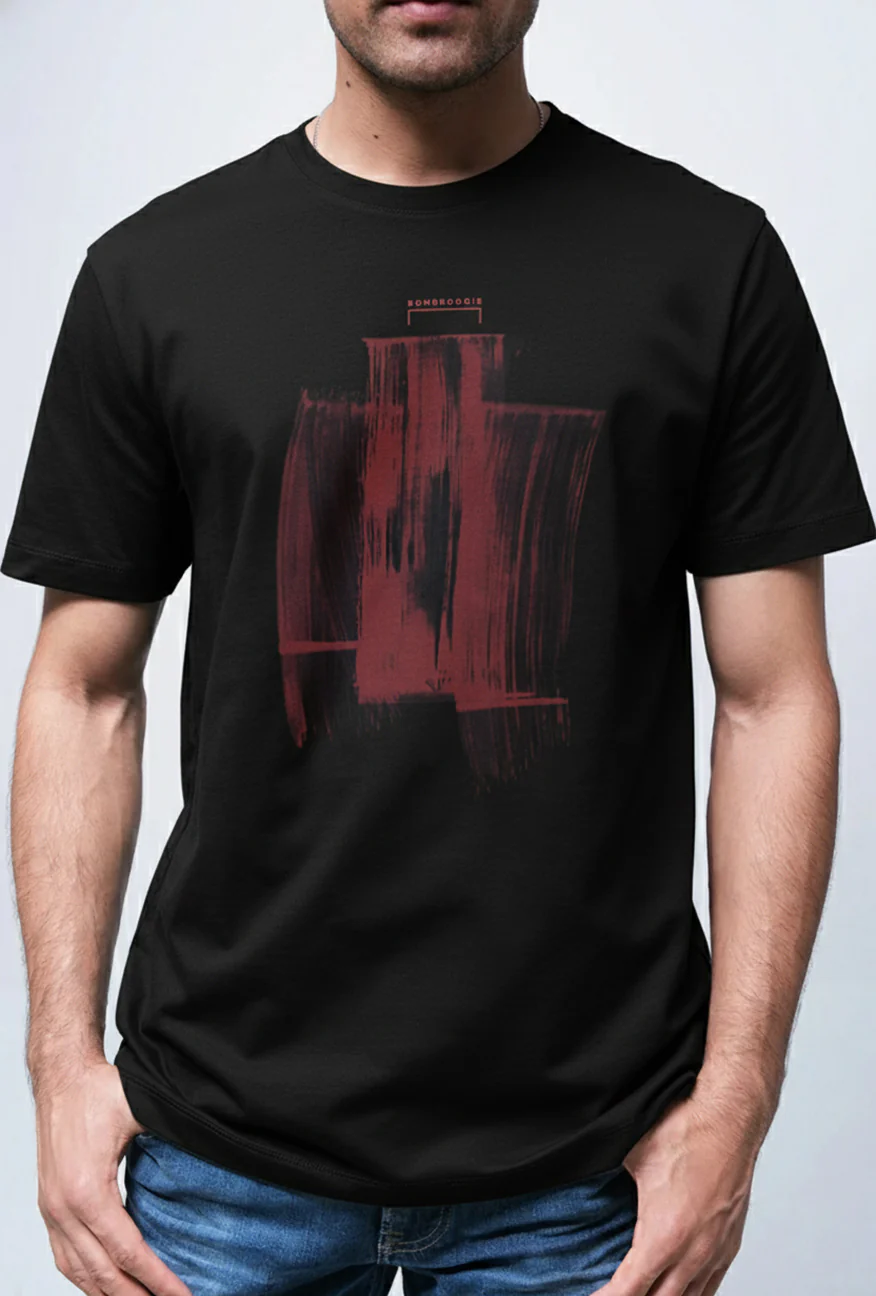 T-Shirt Lengan Pendek Slimfit Barlow Black - Image 4
