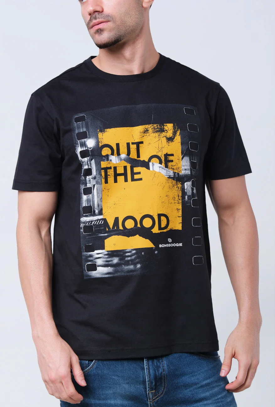T-Shirt Lengan Pendek Slimfit Cranston Black - Image 3
