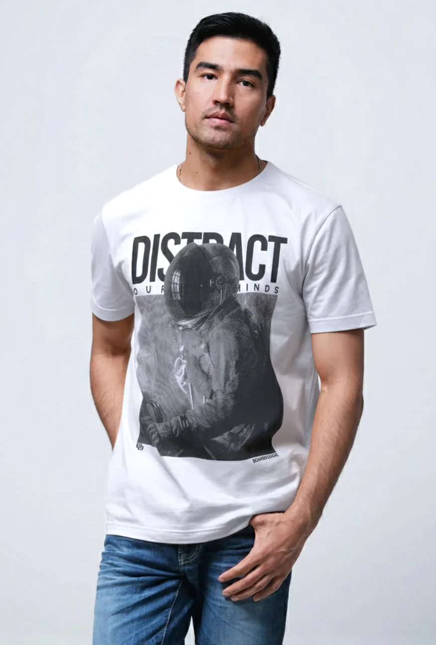 T-Shirt Lengan Pendek Slimfit Estoismo Offwhite - Image 5