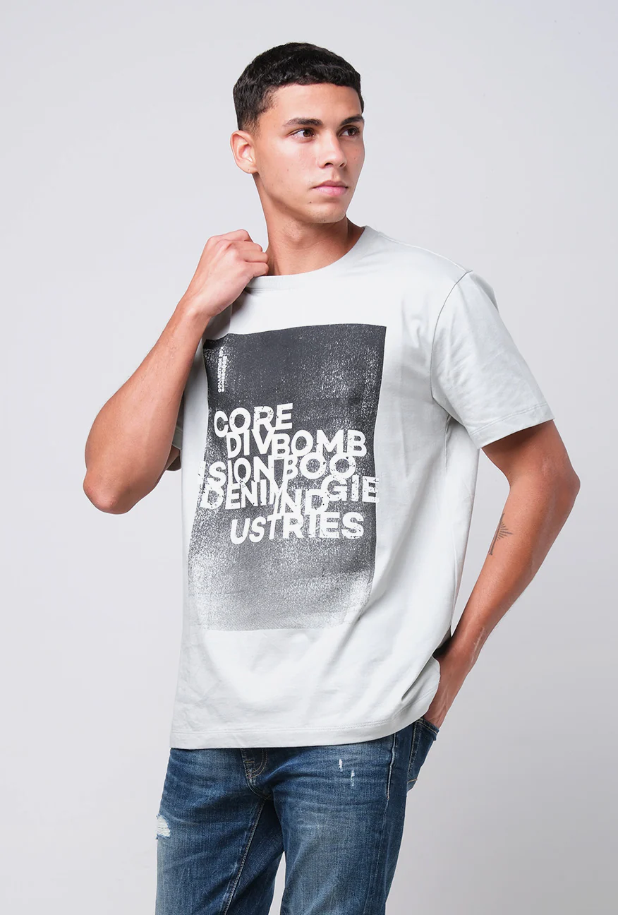 T-Shirt Lengan Pendek Slimfit Flaxary Dusty Mint