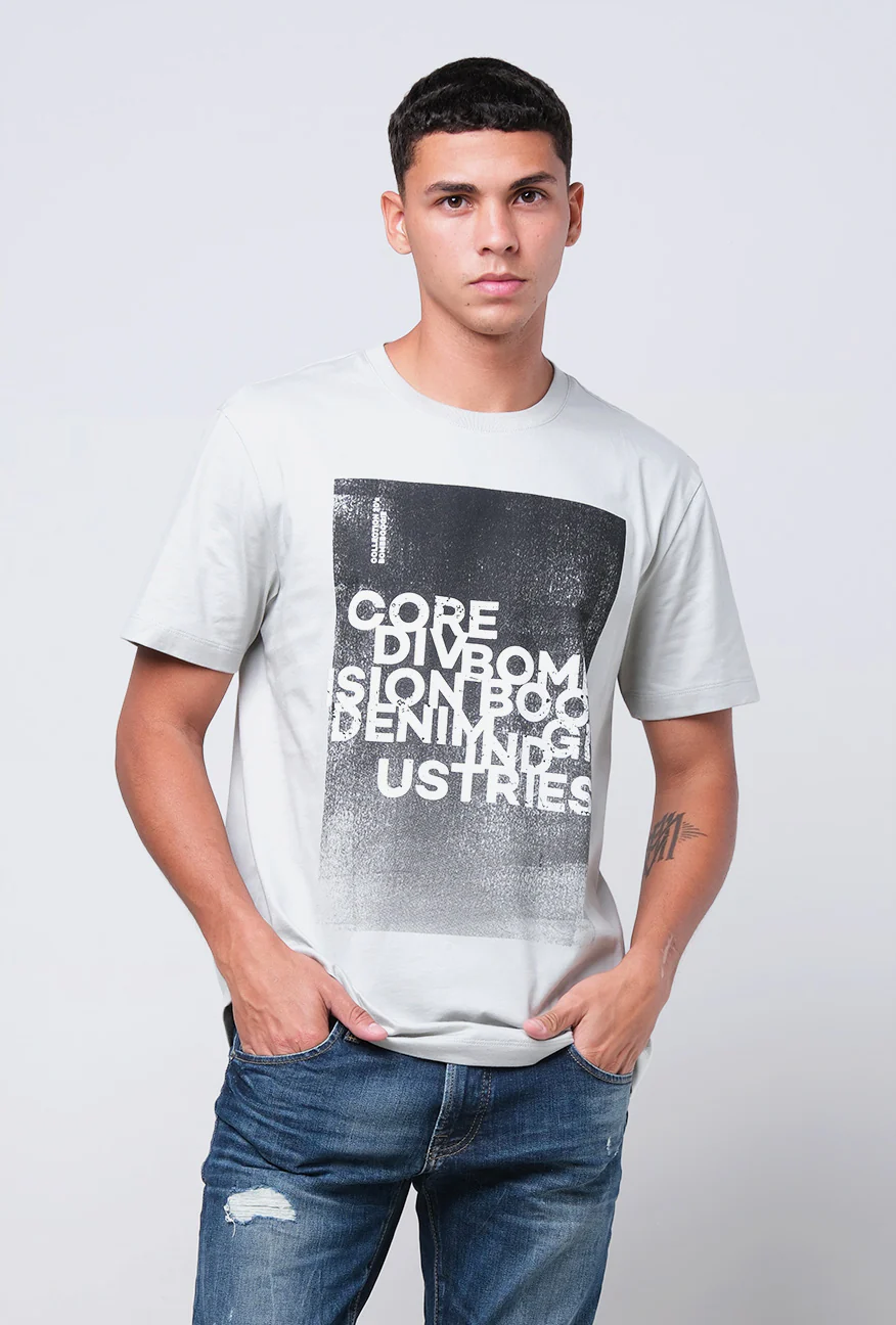 T-Shirt Lengan Pendek Slimfit Flaxary Dusty Mint - Image 4