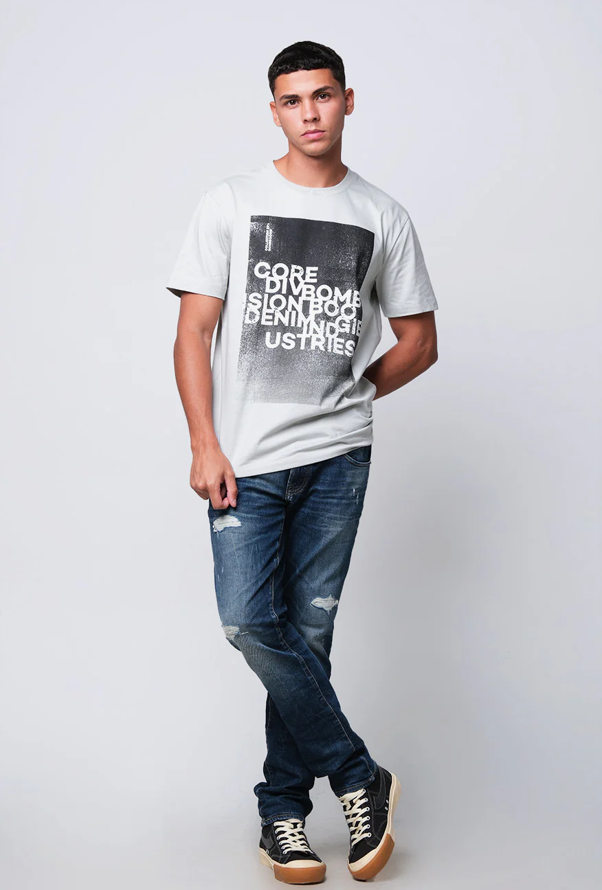 T-Shirt Lengan Pendek Slimfit Flaxary Dusty Mint - Image 5