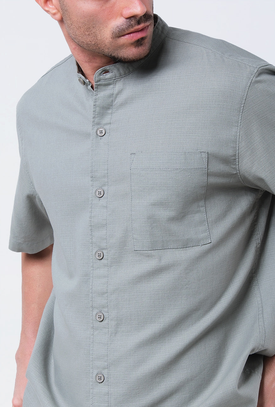 Kemeja Koko Regular Macos Sage Green - Image 5