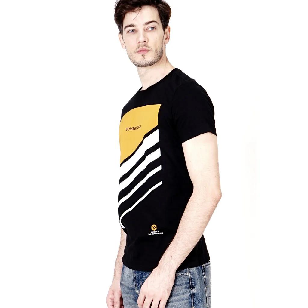 Bombboogie Opgord Black Tee 12A49B4BK - Image 2