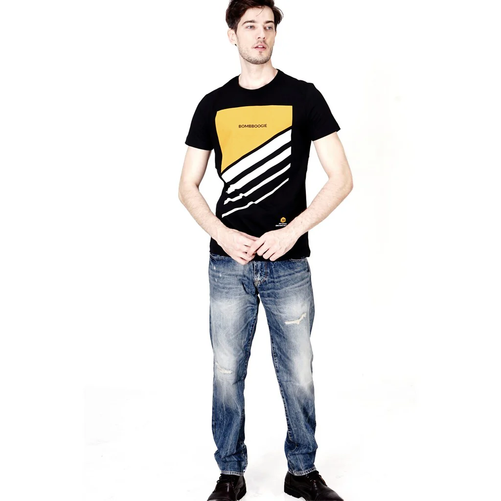 Bombboogie Opgord Black Tee 12A49B4BK - Image 3