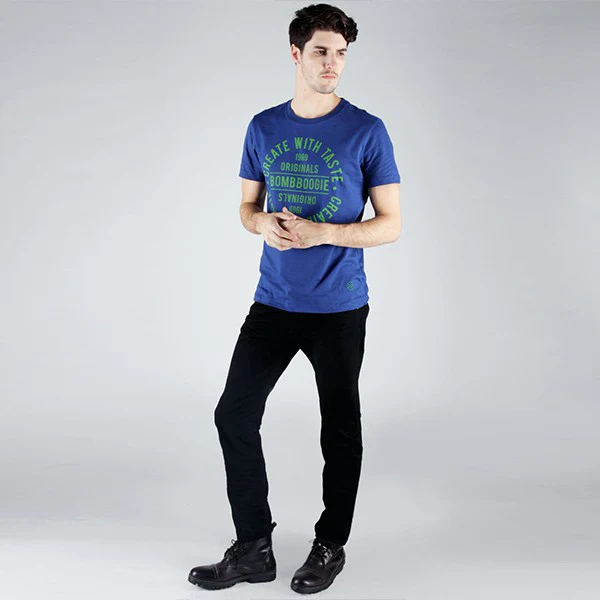 Bombboogie Vinesyard Blue Tee 12739B4BL - Image 4