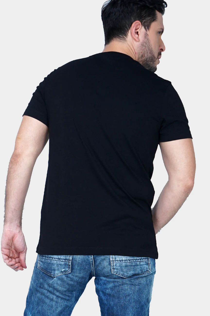 T-Shirt Lengan Pendek Burnish Black - Image 4
