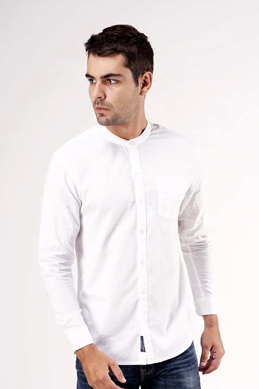 Kemeja Koko Cairo Offwhite Regular