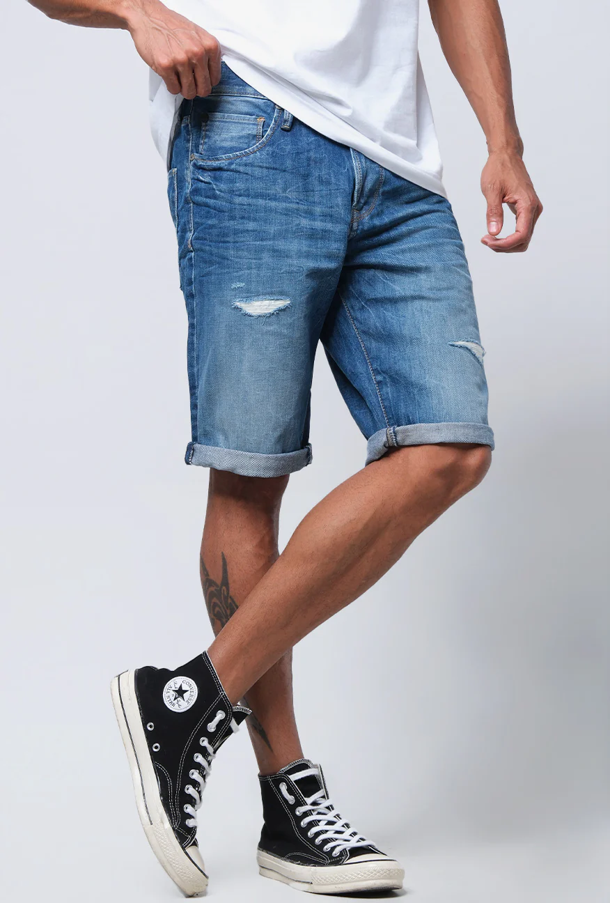 Celana Pendek J04 Series Light Blue
