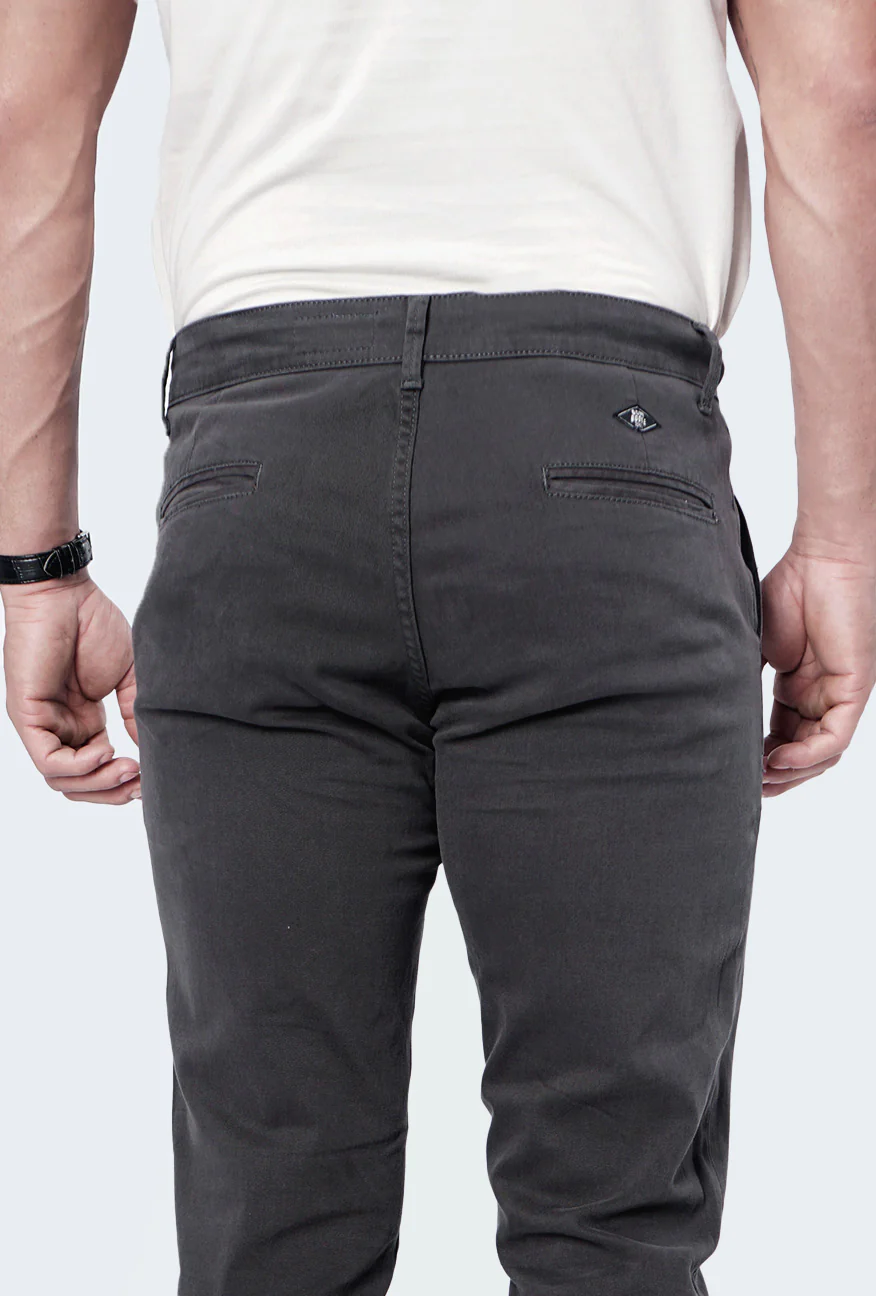 Celana Chinos H7 Series Dark Grey - Image 4