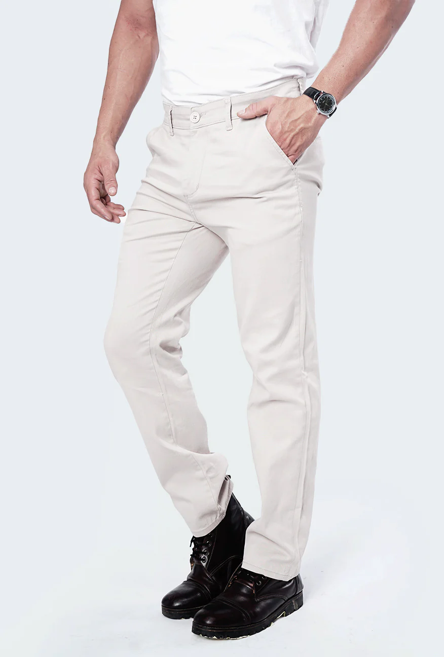 Celana Chinos H7 Series Ash Grey