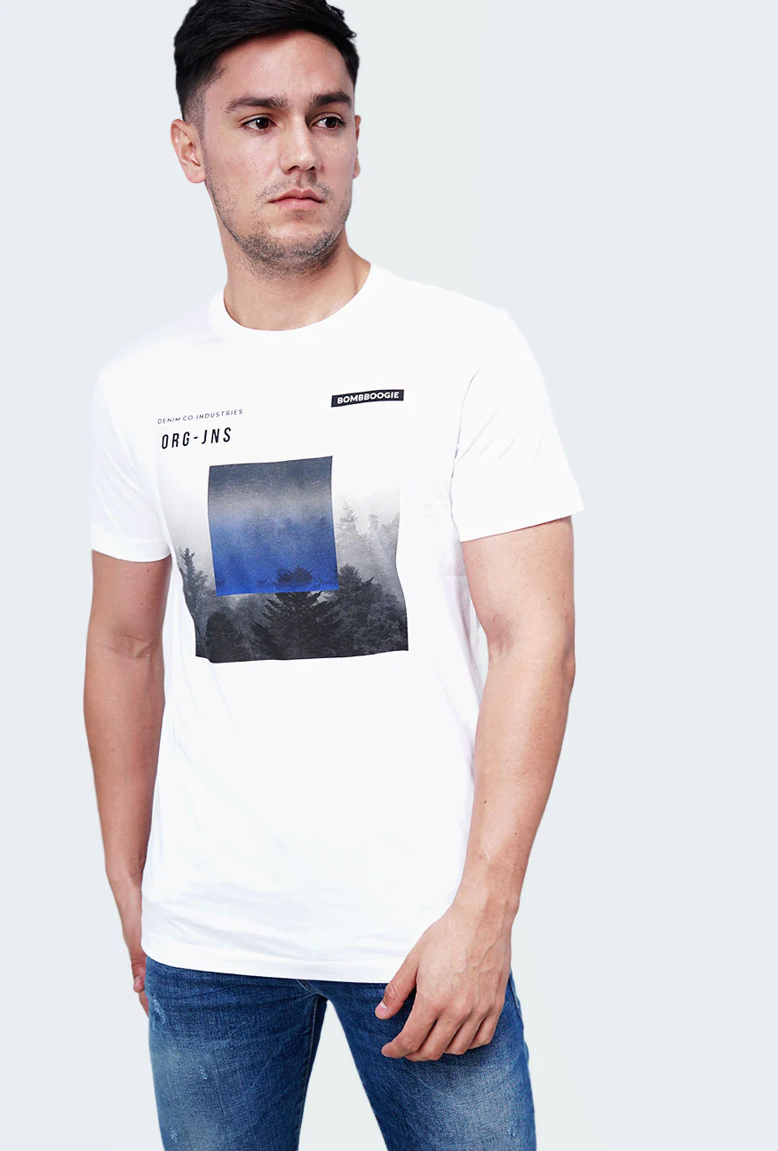 T-Shirt Lengan Pendek Claift Offwhite
