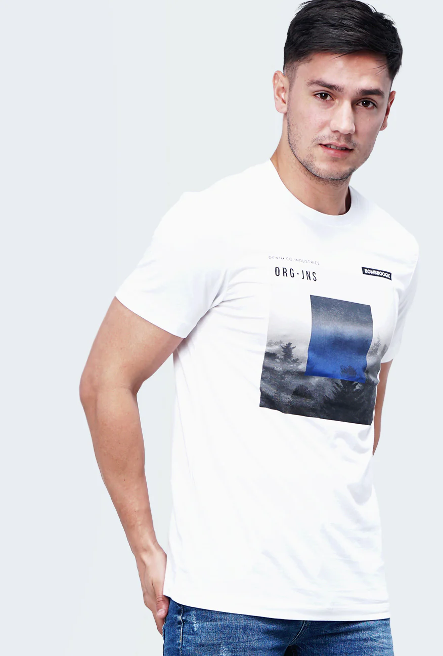 T-Shirt Lengan Pendek Claift Offwhite - Image 4
