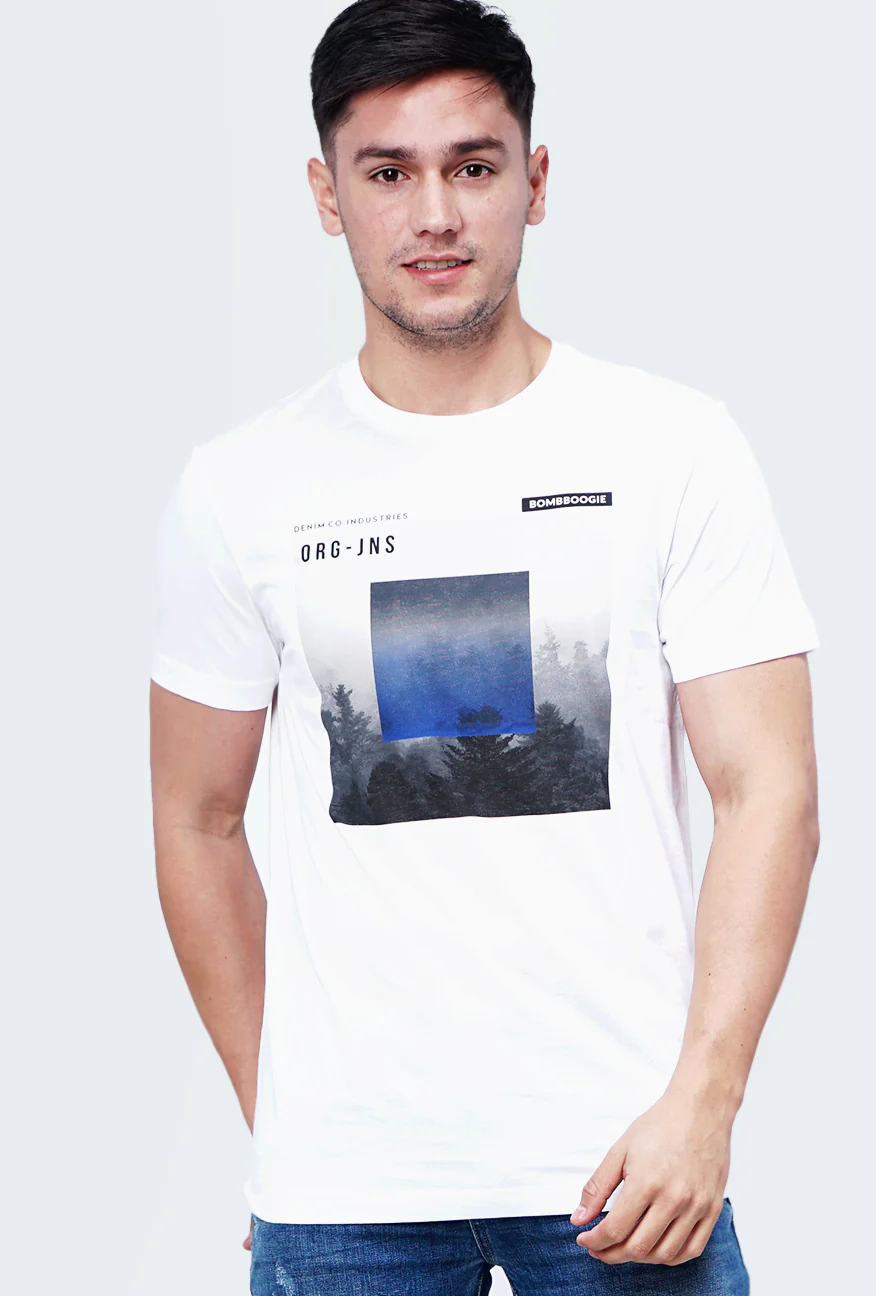 T-Shirt Lengan Pendek Claift Offwhite - Image 5