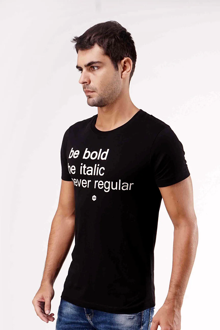 T-Shirt Lengan Pendek Convict Black - Image 2