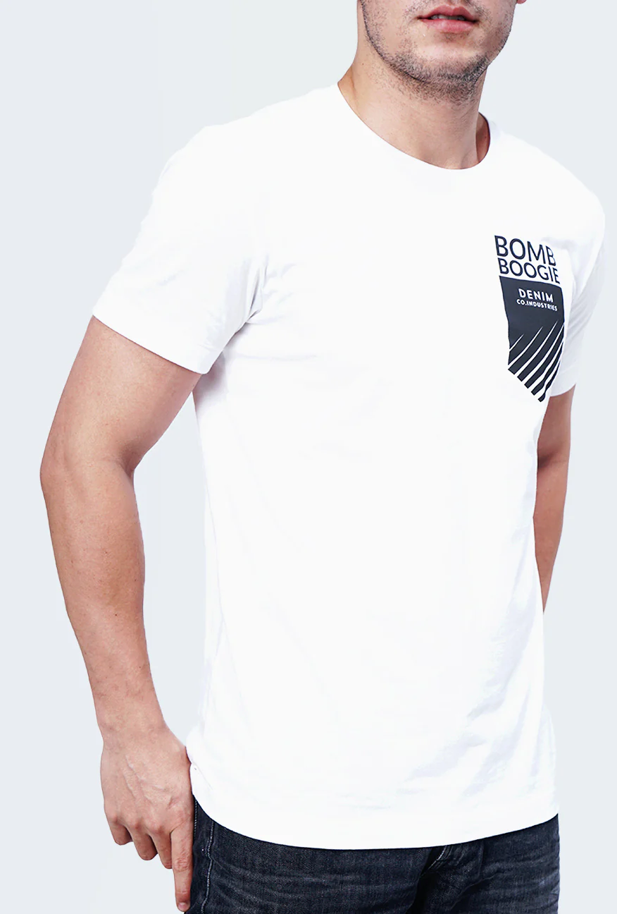 T-Shirt Lengan Pendek Cartera Offwhite - Image 2