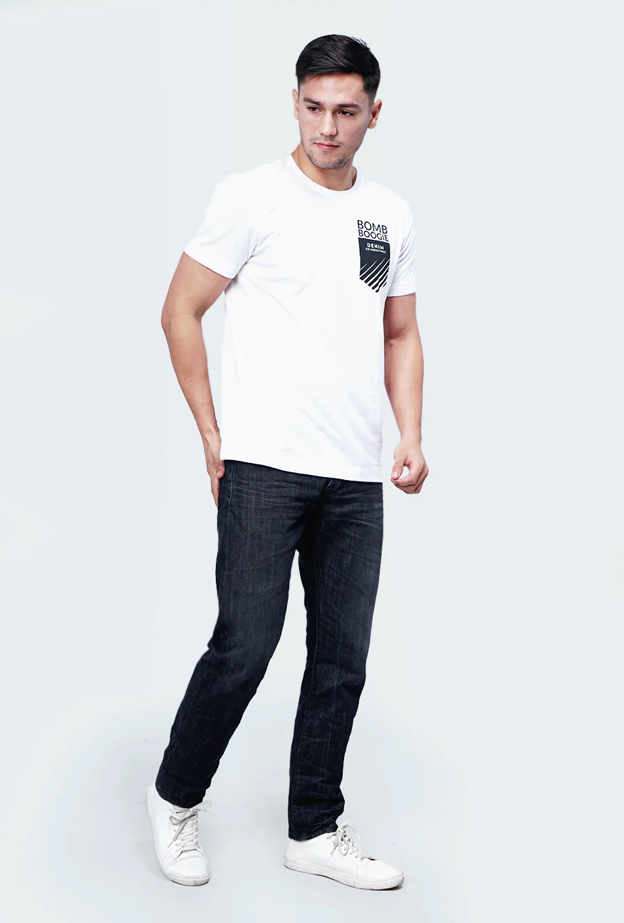 T-Shirt Lengan Pendek Cartera Offwhite - Image 4