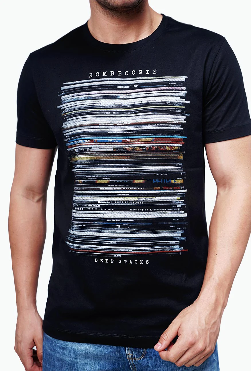 T-Shirt Lengan Pendek Hetfield Black - Image 2