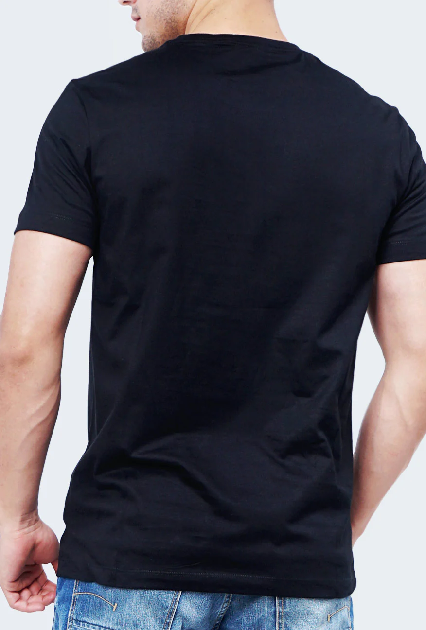 T-Shirt Lengan Pendek Hetfield Black - Image 3