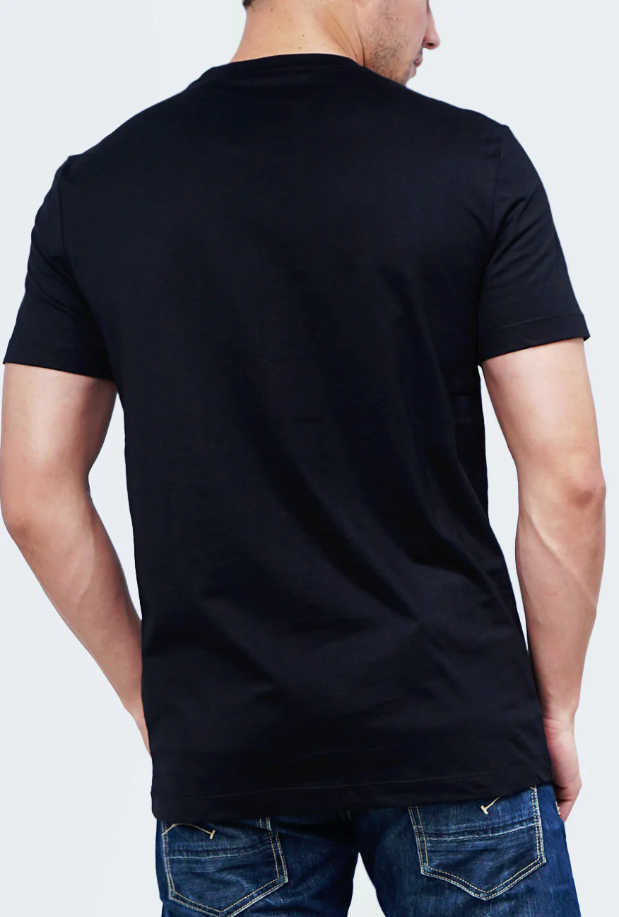T-Shirt Lengan Pendek Neil Black - Image 5