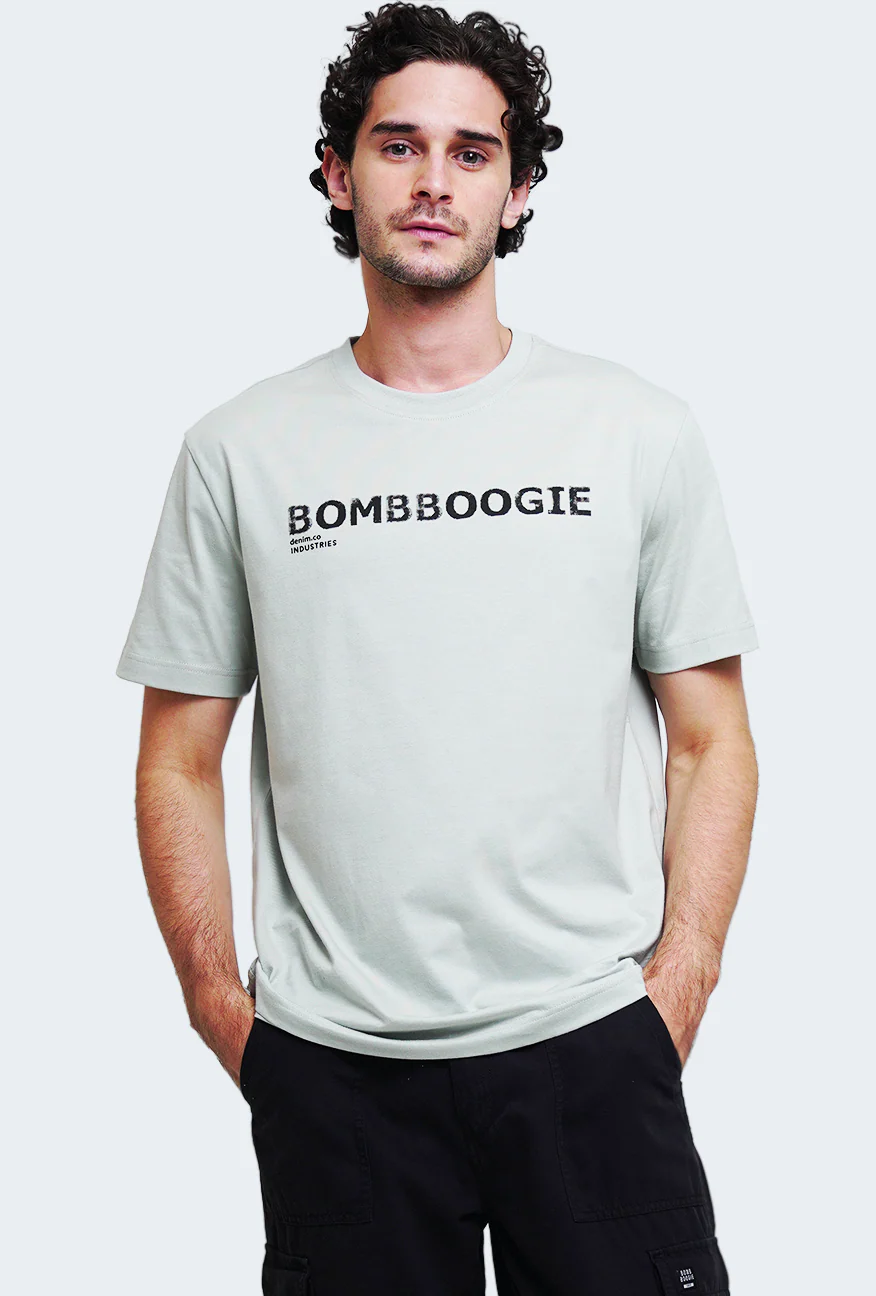 T-Shirt Lengan Pendek Bourbon Mint - Image 3