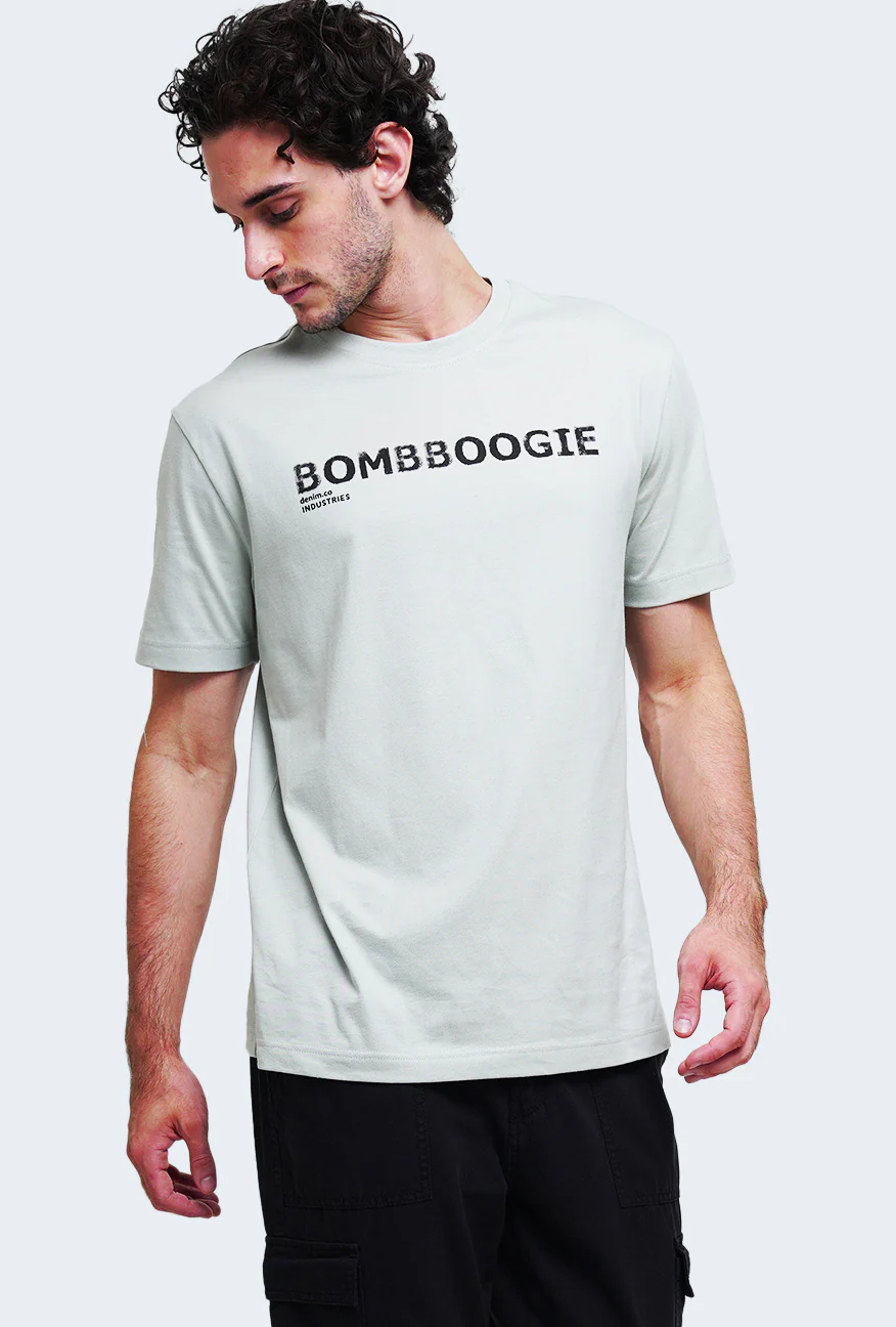 T-Shirt Lengan Pendek Bourbon Mint - Image 4