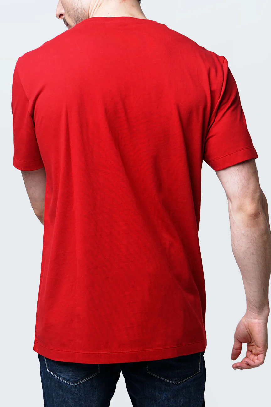 T-Shirt Lengan Pendek Corkle Red - Image 5
