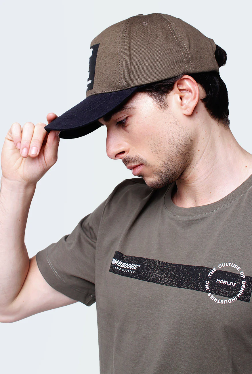 Topi Cornel Army Black - Image 3