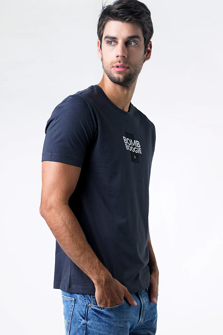 T-Shirt Lengan Pendek Corys Grey - Image 2