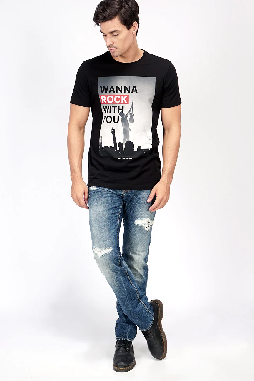 T-Shirt Lengan Pendek Couster Black - Image 3