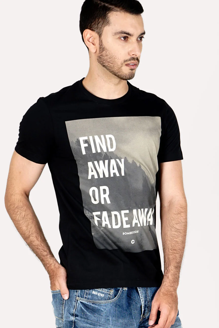 T-Shirt Lengan Pendek Cramper Black