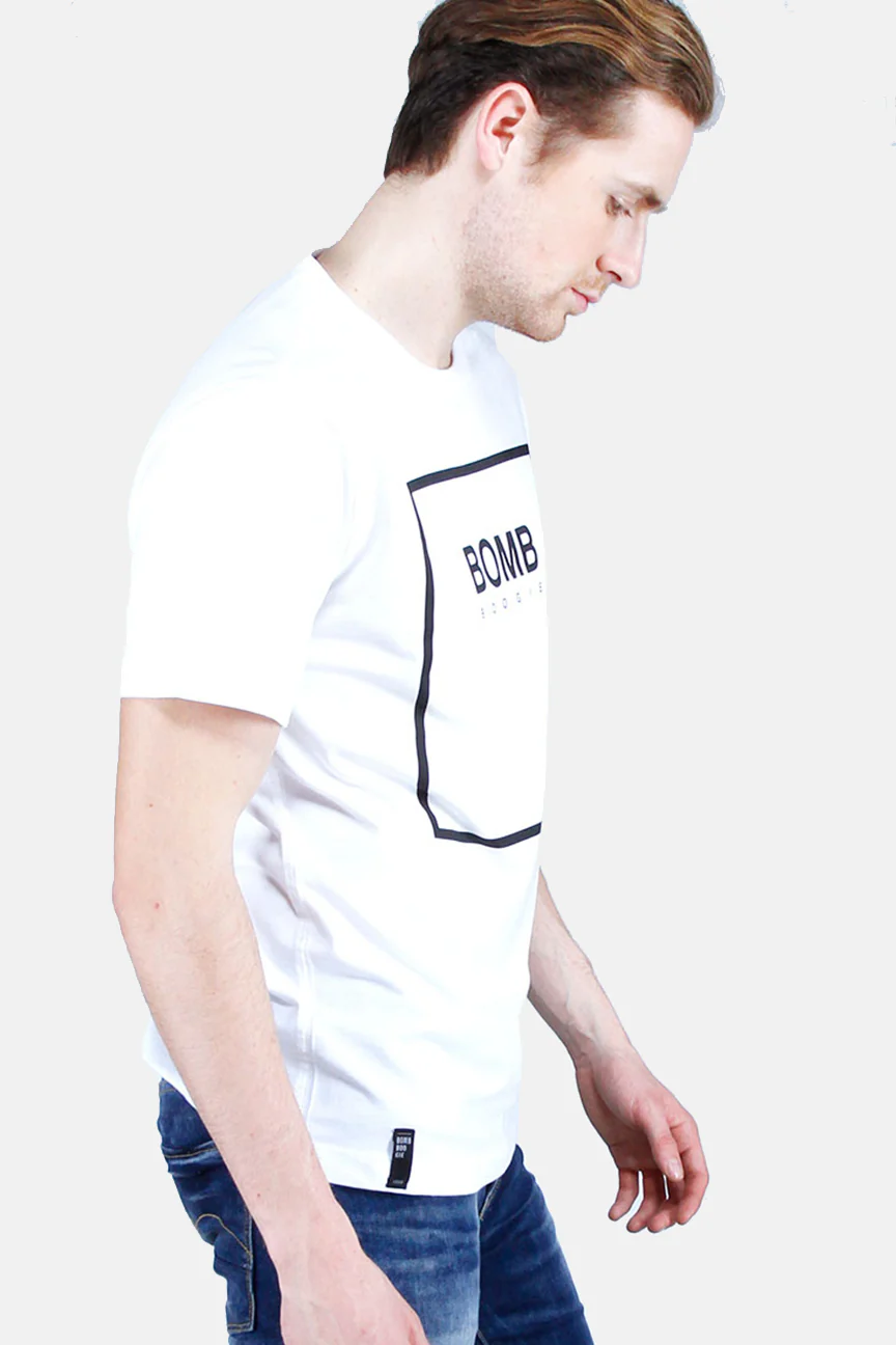 T-Shirt Lengan Pendek Creedley Offwhite - Image 2