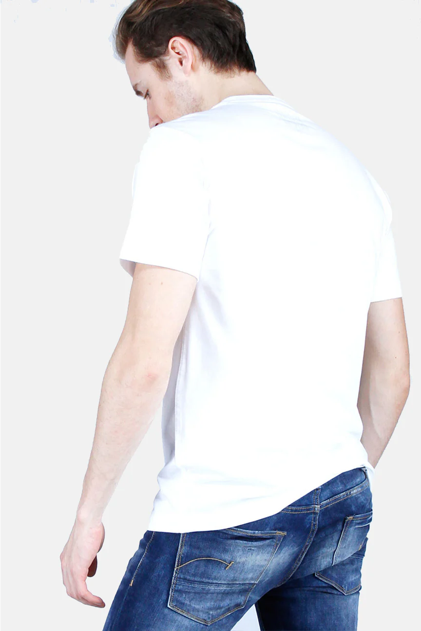 T-Shirt Lengan Pendek Creedley Offwhite - Image 4