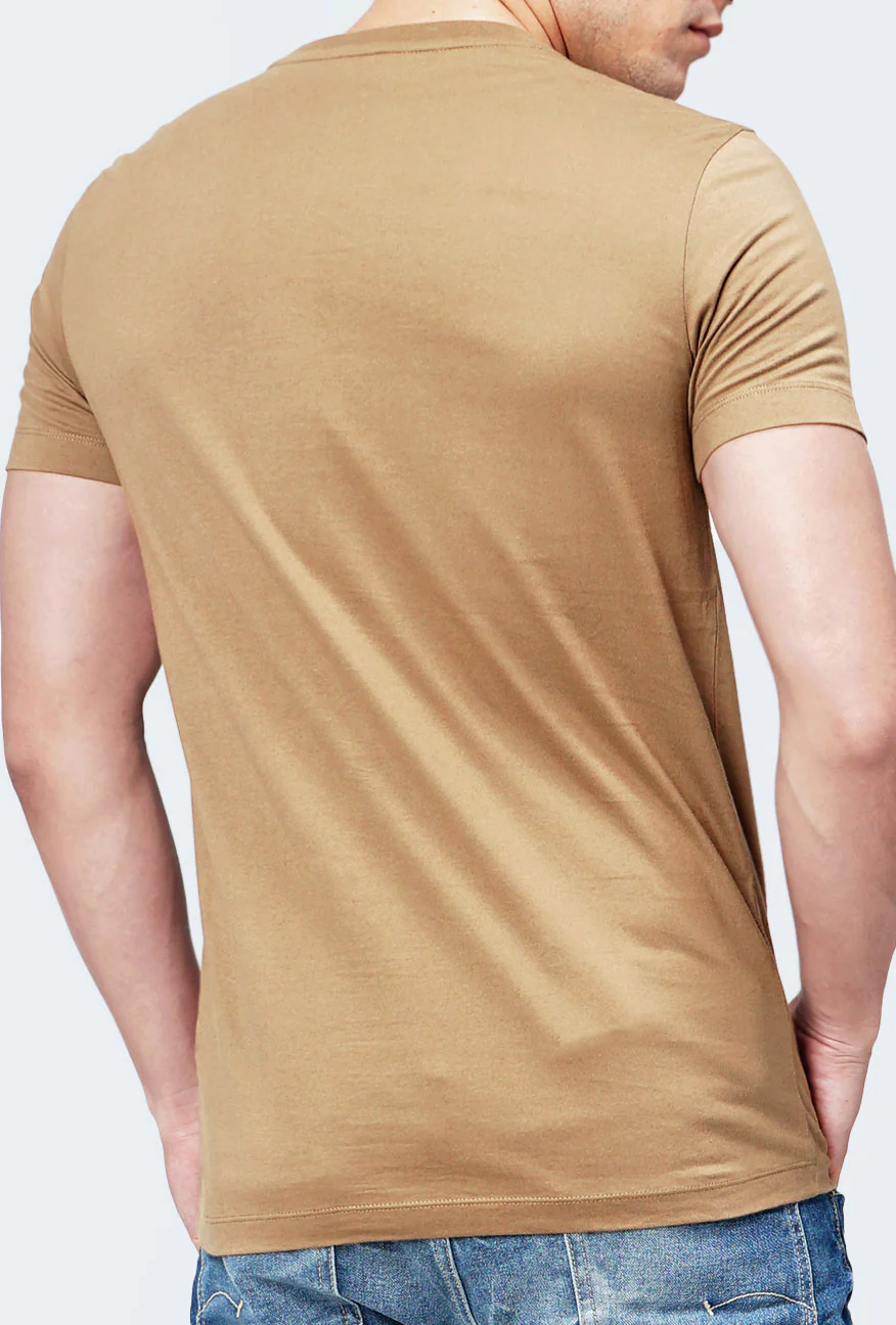T-Shirt Lengan Pendek Creestof Brown - Image 3