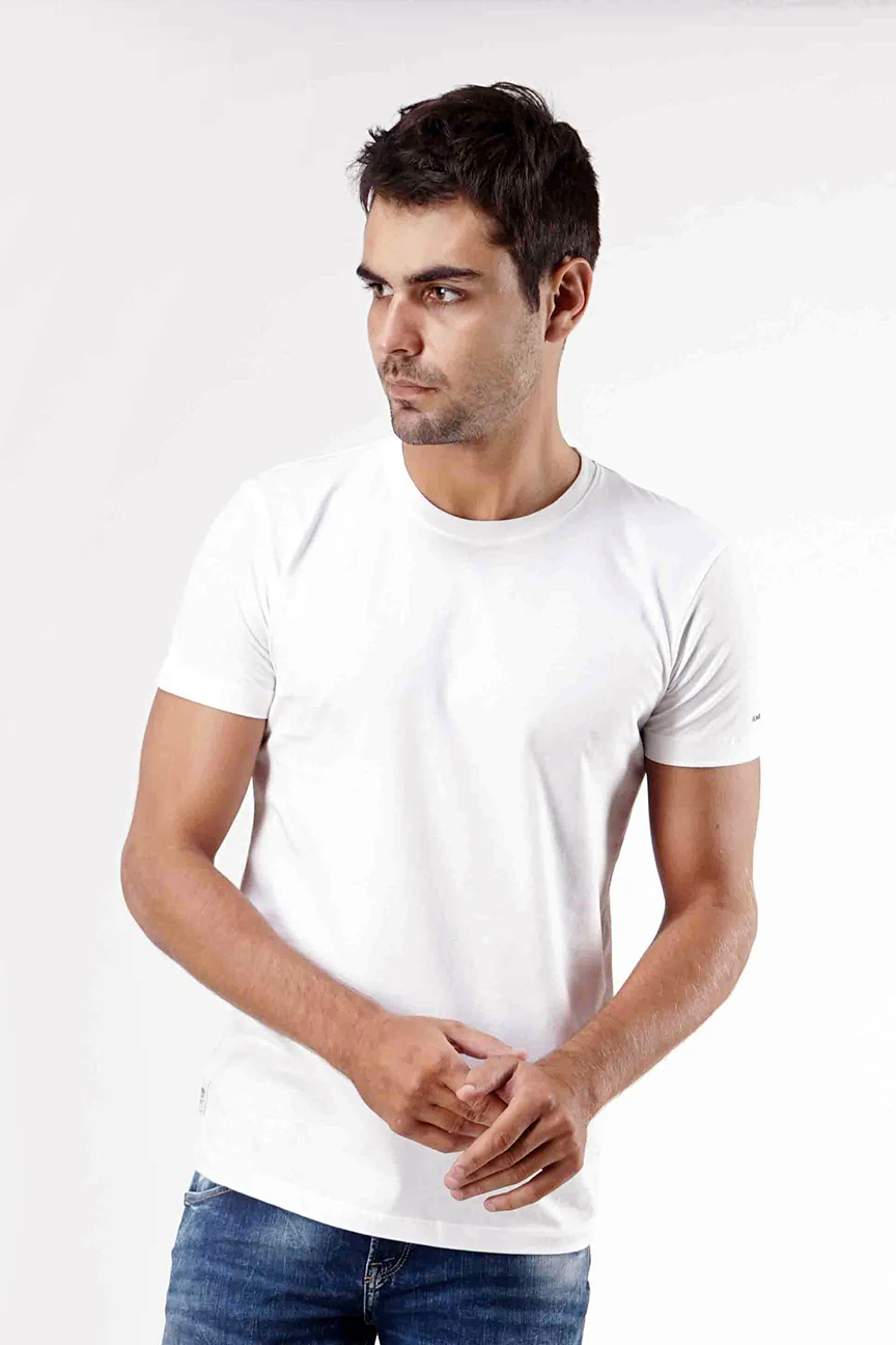 T-Shirt Lengan Pendek Cylon Offwhite