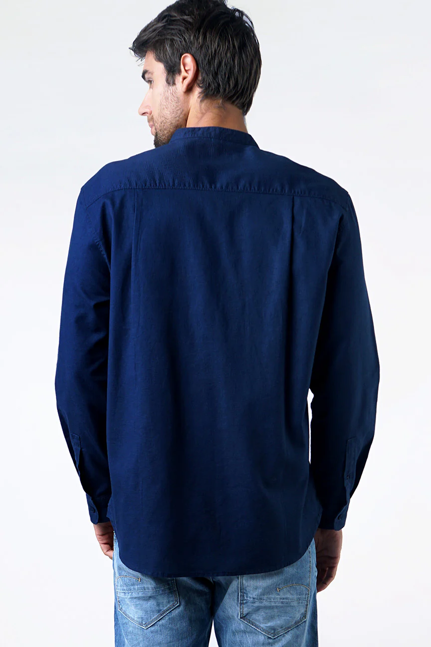 Kemeja Koko Dillon Navy - Image 4