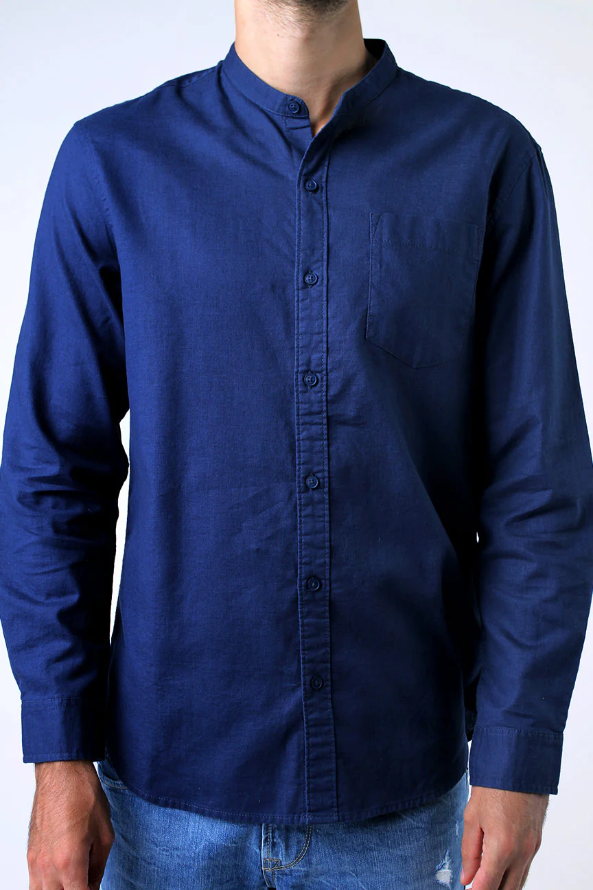 Kemeja Koko Dillon Navy - Image 5